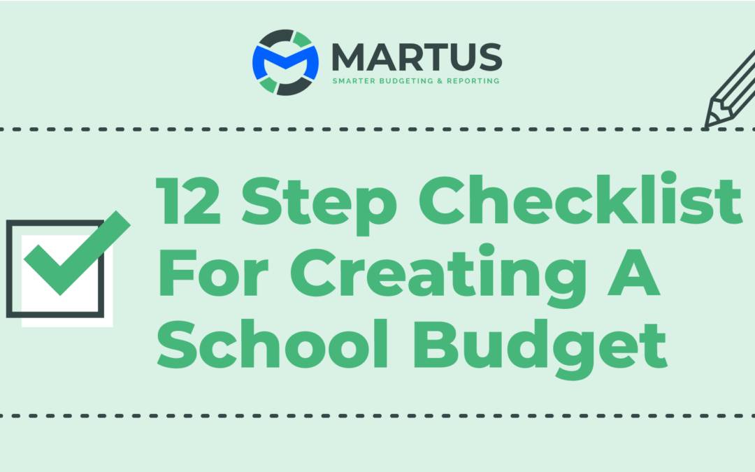 12 Step Checklist For Creating A School Budget